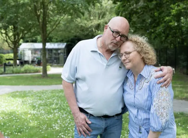 Portret van Monique, bewoonster van Boshuis in Tilburg.